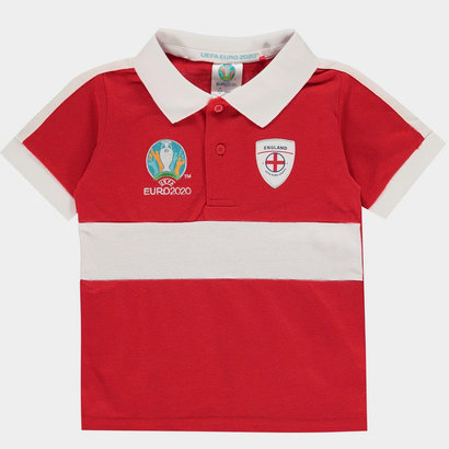Euro 2020 England Polo Shirt Infants