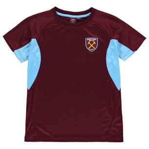 Source Lab West Ham United T Shirt Junior Boys