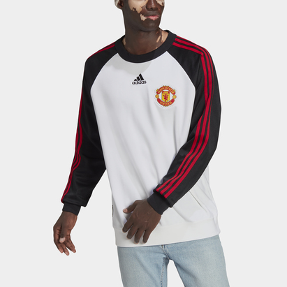 adidas Manchester United Training Crew Sweatshirt Mens