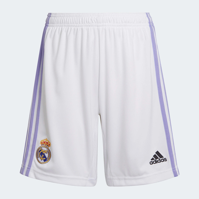 adidas Real Madrid Home Junior Boys Shorts