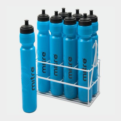 Mitre Metallic Crate with 8 x 1ltr Water Bottles