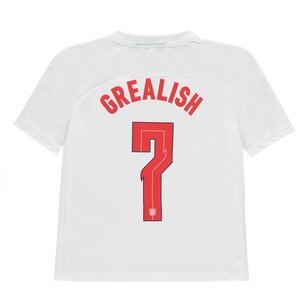 UEFA England Euro 2020 Polyester T-Shirt with Printed Name Junior