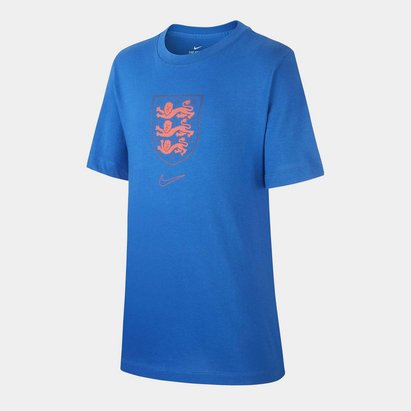 Nike England Crest T-Shirt 2020 Junior