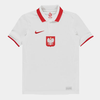 Nike Poland 2020 Kids Home Football Shirt