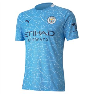 Puma Manchester City Authentic Home Shirt 20/21 Mens