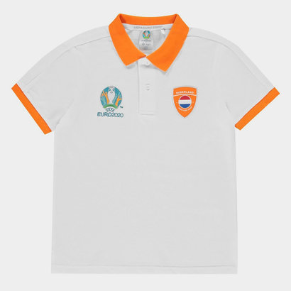 UEFA Euro 2020 Holland Polo Shirt Junior Boys