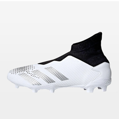black and white adidas football boots