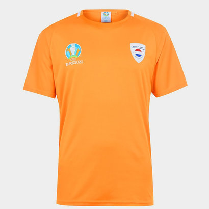 UEFA Euro 2020 Netherlands T Shirt Mens