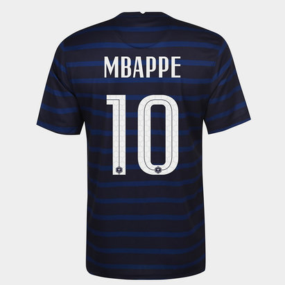 Nike France Kylian Mbappe Home Shirt 2020