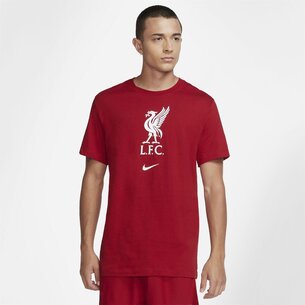 Nike Liverpool Crest T Shirt 2021 2022 Mens