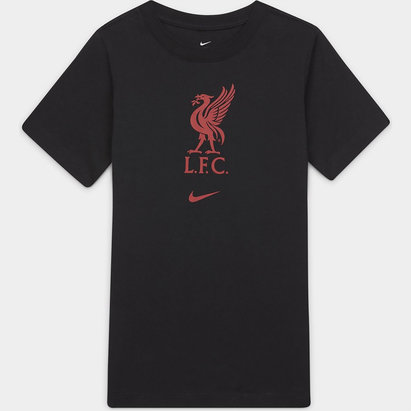 Nike Liverpool Crest T Shirt 2021 2022 Junior