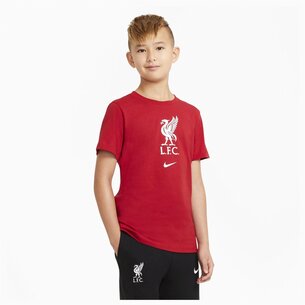 Nike Liverpool Crest T Shirt Junior