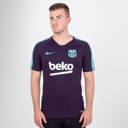 Nike FC Barcelona 18/19 Squad Football Training T-Shirt