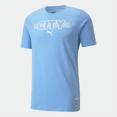 Puma Manchester City Core T-Shirt Mens