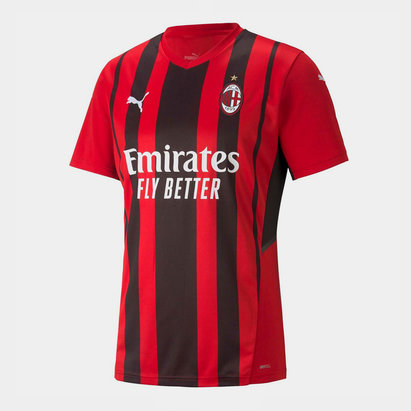 Puma AC Milan Home Shirt 2021 2022 Junior