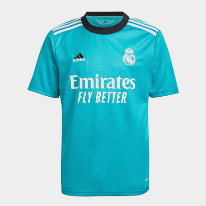 adidas Real Madrid Third Shirt 2021 2022 Junior