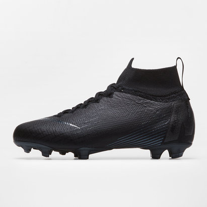 black nike mercurial football boots