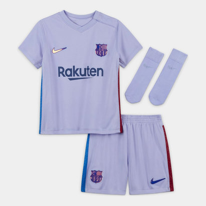Nike Barcelona Away Baby Kit 2021 2022