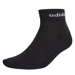 adidas Half Cushioned Ankle Socks 3 Pack Womens