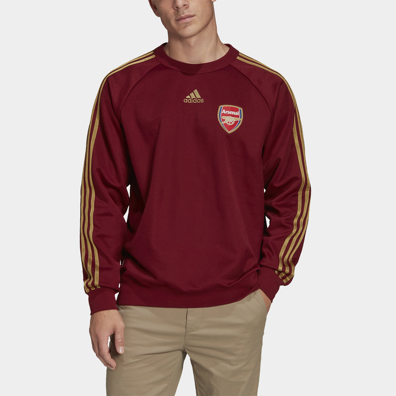 adidas Arsenal FC Training Crew Sweatshirt Mens