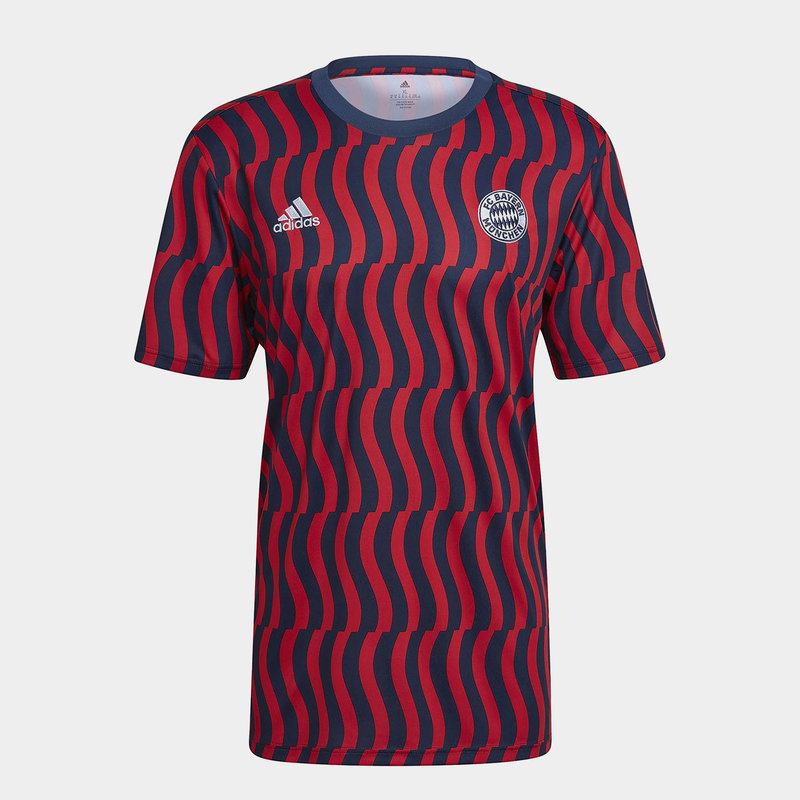adidas FC Bayern Pre Match Mens Shirt