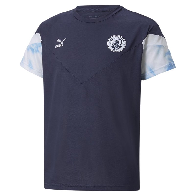 Puma Manchester City FC Icon T shirt Juniors