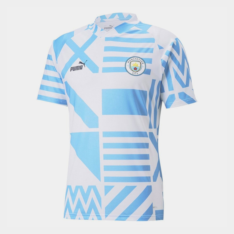 Puma Manchester City FC Pre Match Shirt Mens
