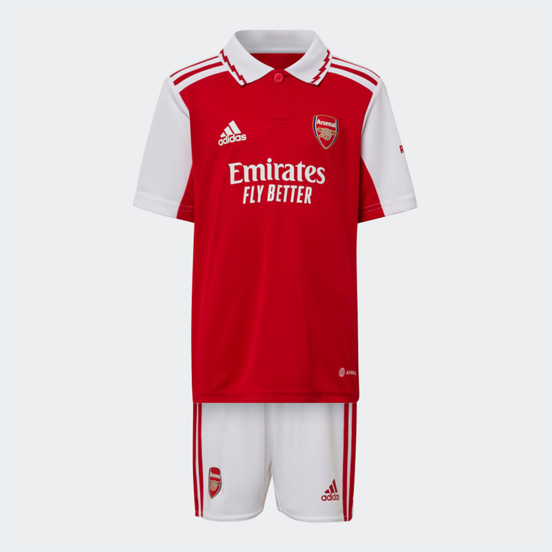 adidas Arsenal 2022 2023 Home Mini Kit