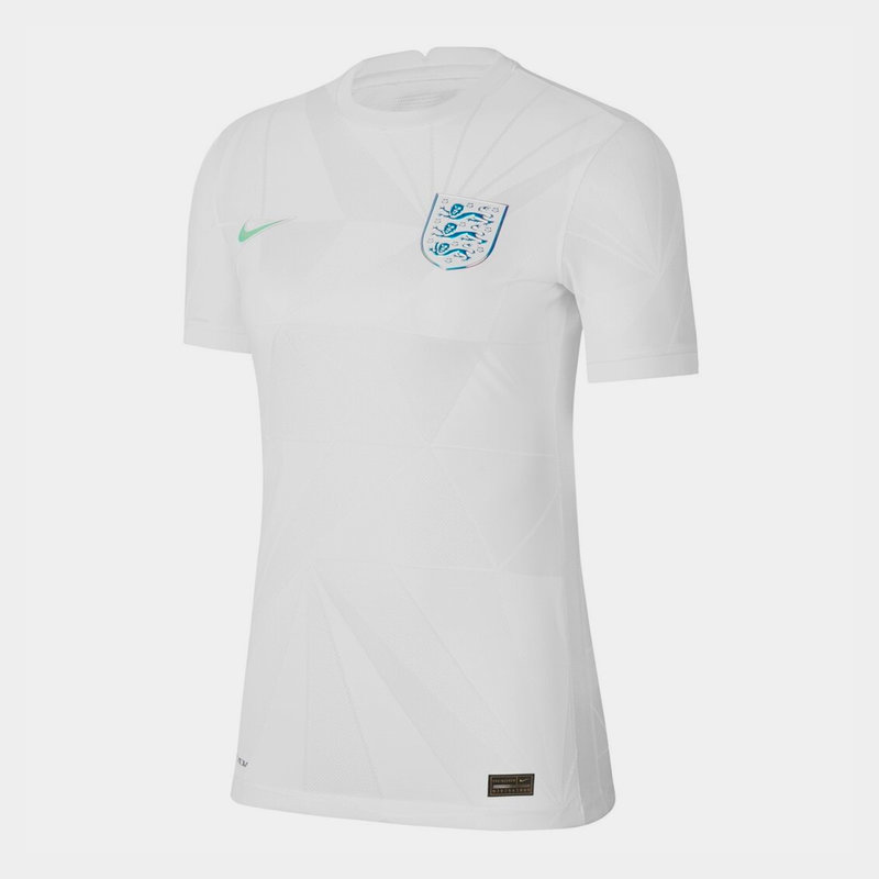 Nike England Lionesses Vaporknit Authentic Home Shirt 2022 2023 Womens