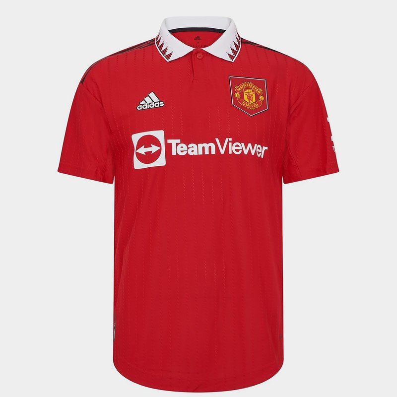 adidas Manchester United FC Home Authentic Shirt 2022 2023 Mens