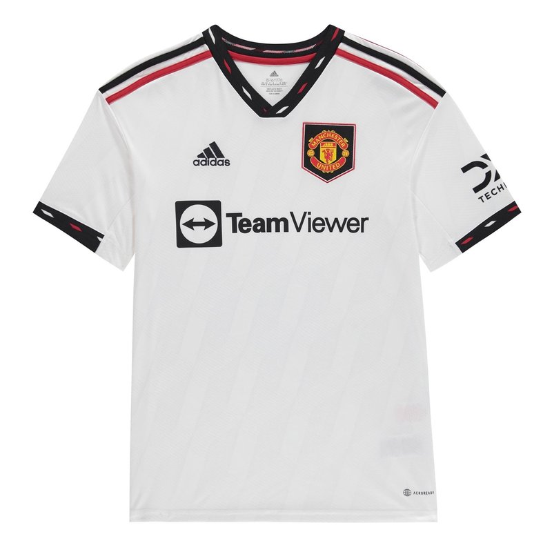 adidas Manchester United FC Away Shirt 2022 2023 Juniors