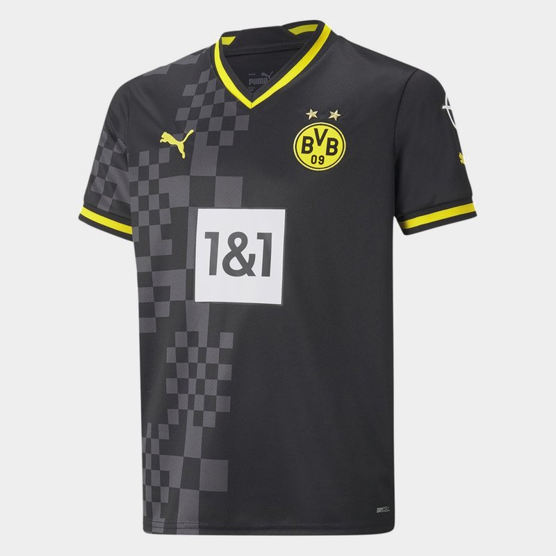 Puma Borussia Dortmund Away Shirt 2022 2023 Juniors