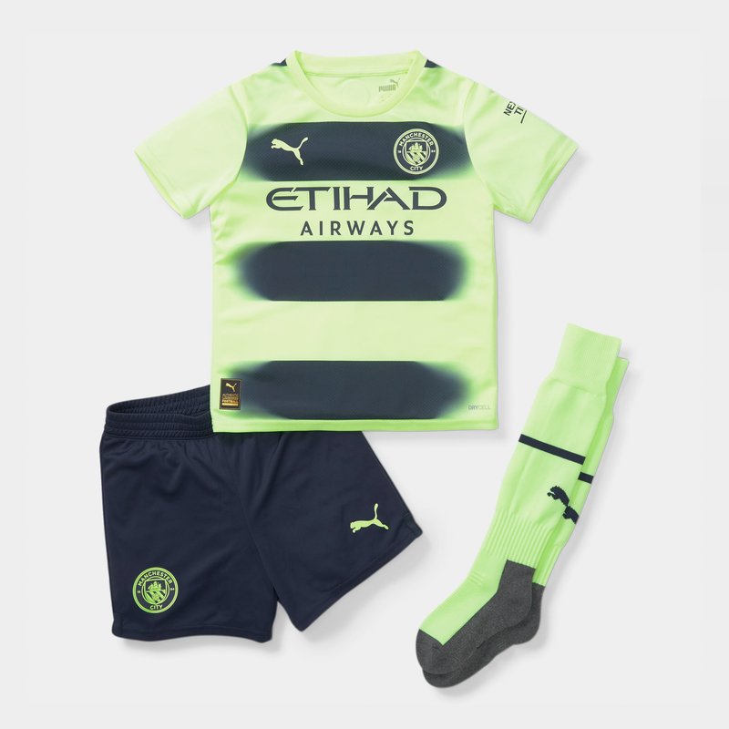 Puma Manchester City 2022 2023 Third Mini Kit