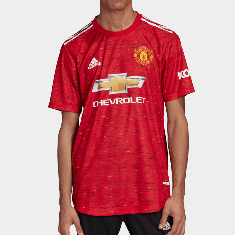 adidas Manchester United Authentic Home Shirt 2020 2021