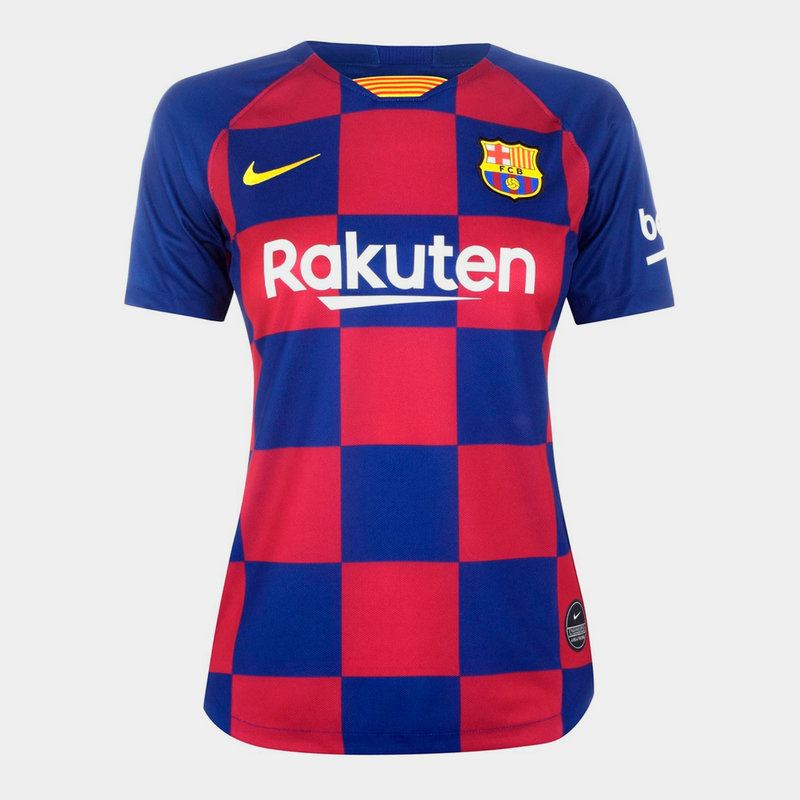 Nike Barcelona 2019 20 Stadium Home Womens Soccer Jersey
