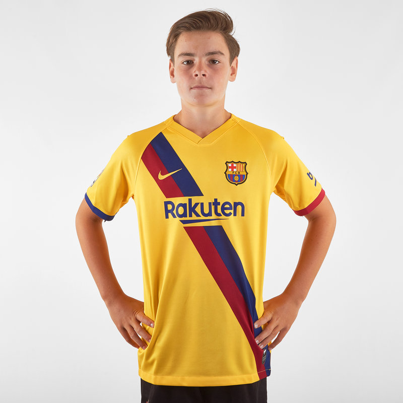 Nike FC Barcelona 19/20 Away Replica Kids Football Shirt