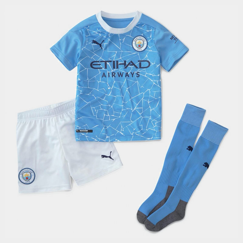 Puma Manchester City Home Mini Kit 2020 2021