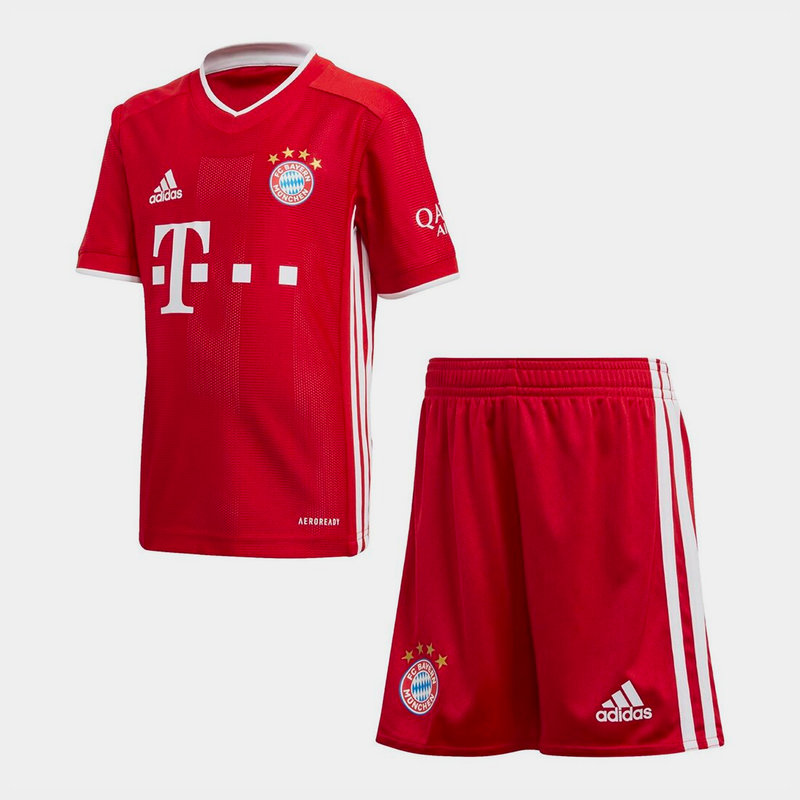adidas Bayern Munich Home Mini Kit 2020 2021