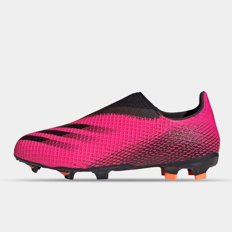 adidas X .3 Laceless Childrens FG Football Boots