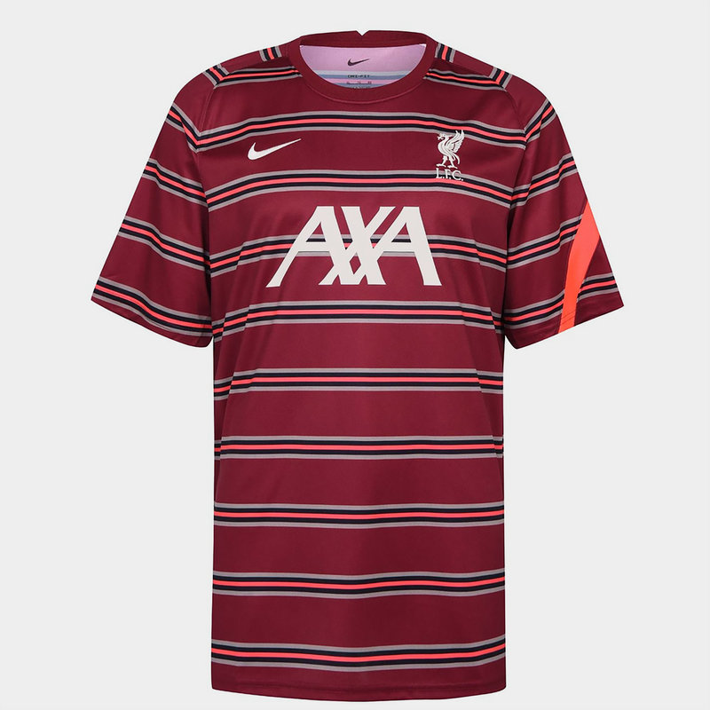 Nike Liverpool Pre Match Shirt 2021 2022 Mens
