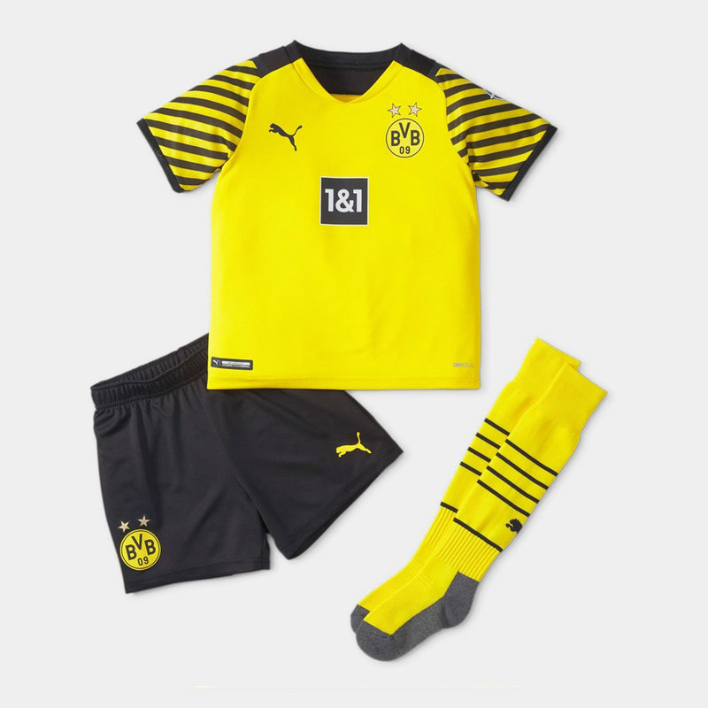 Puma Borussia Dortmund Home Mini Kit 2021 2022