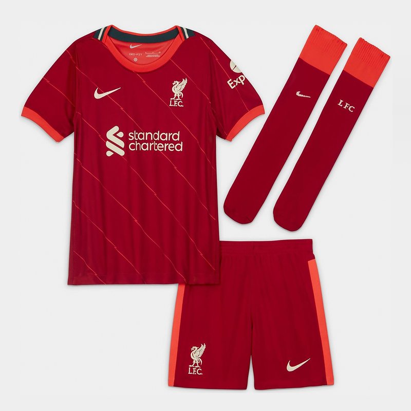 Nike Liverpool Home Mini Kit 2021 2022