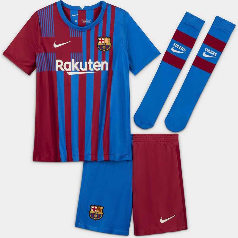 Nike Barcelona Home Mini Kit 2021 2022