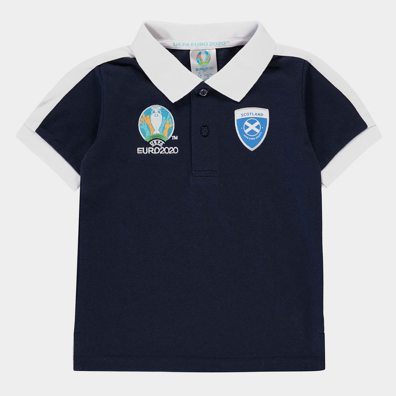 UEFA Euro 2020 Scotland Polo Shirt Infant Boys