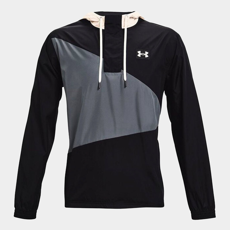 Under Armour Armour Woven Crest Hoodie Mens
