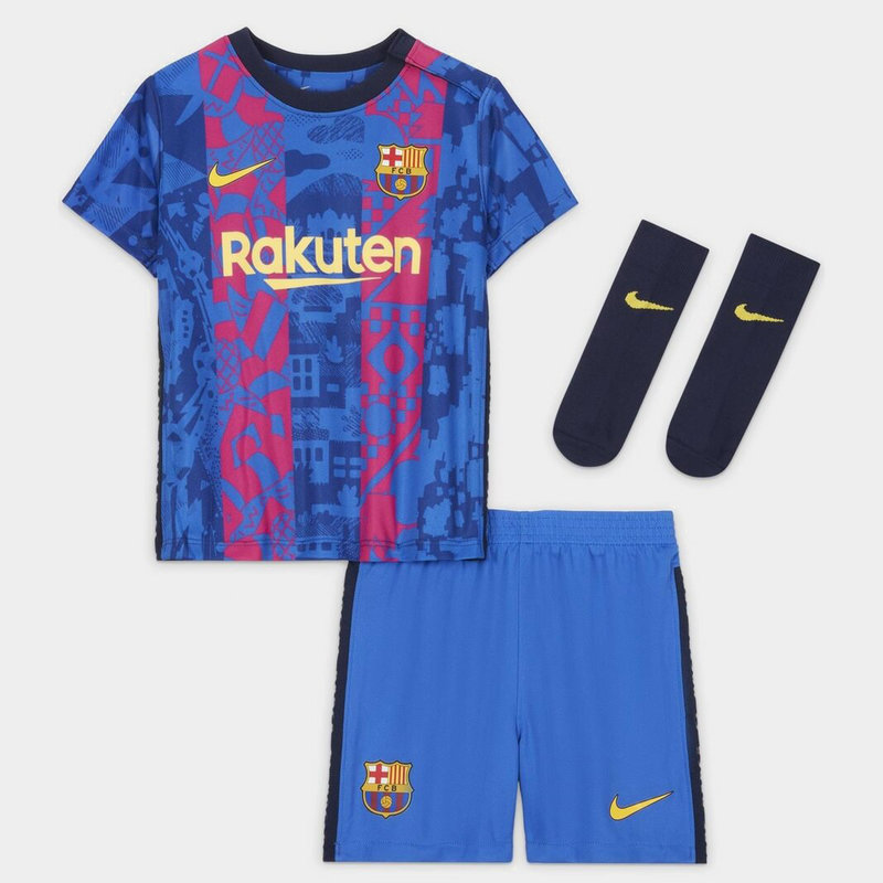 Nike Barcelona Third Baby Kit 2021 2022