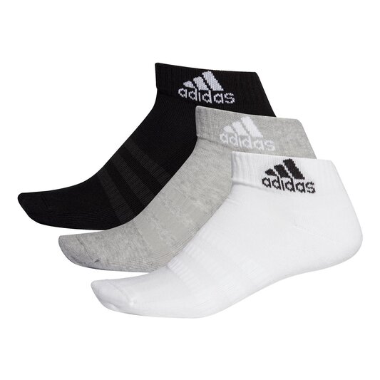 adidas 3 Pack Ankle Socks Unisex Juniors
