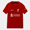 Liverpool FC Stadium Home Shirt 2022 2023 Junior Boys