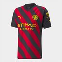 Manchester City Authentic Away Shirt 2022 2023 Adults