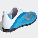 X 19.3 Childrens Laceless Astro Turf Trainers